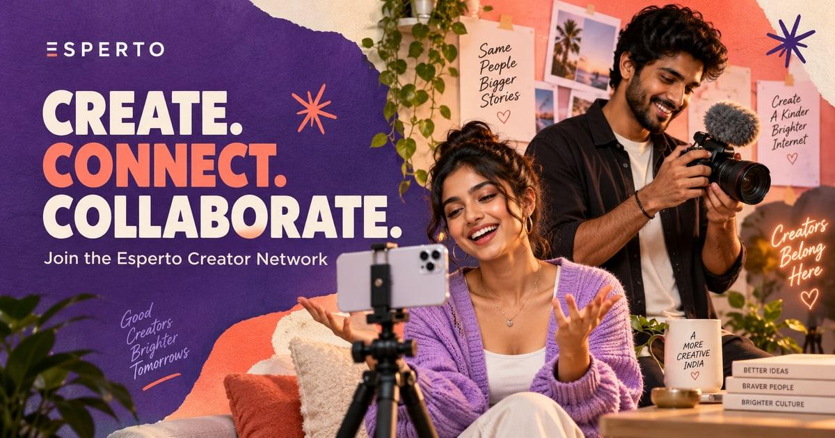 Esperto Creator Network: create, connect and collaborate