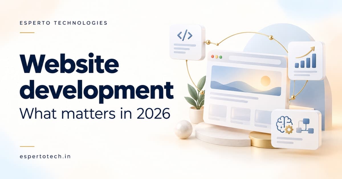 Website development: what matters in 2026